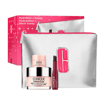 kit clinique holiday essenciais hydration + honey